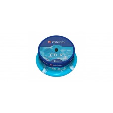 CD-R Verbatim 700MB 52X 80min 25T